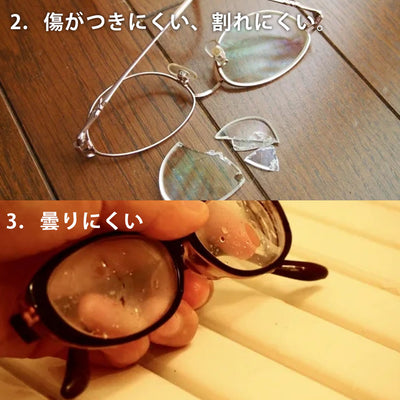 《メガネ6本分》メガネコーティング ほこり 汚れ 傷防止 曇り防止 抗菌 抗ウイルス 硬度9H